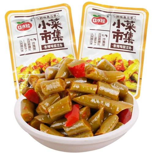 口水娃7类小菜组合独立小包装休闲零食小吃榨菜泡菜喝酒下饭菜 - 图2