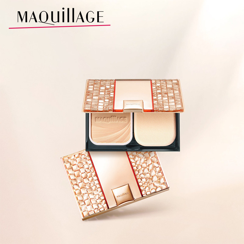 maquillage心机彩妆星魅资生堂定妆 MAQuillAGE心机彩妆海外粉饼