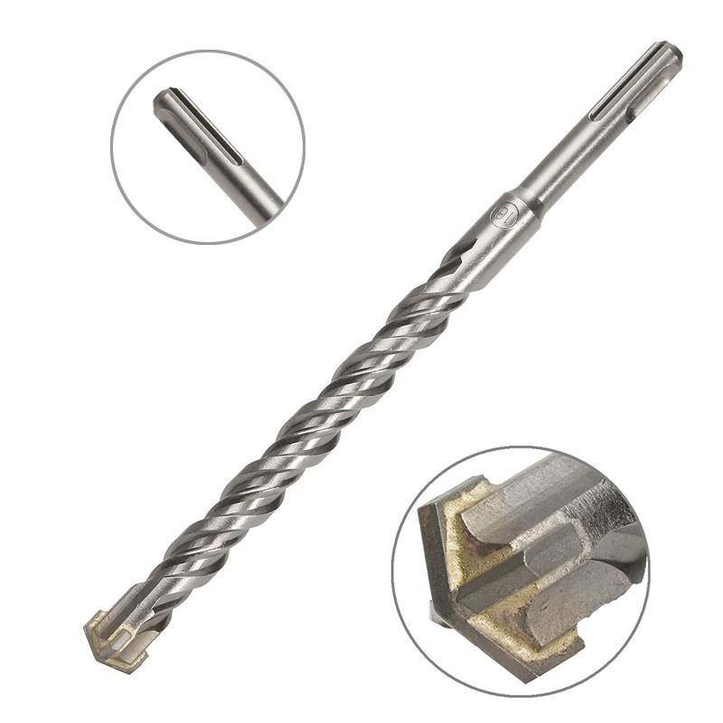 十字四刃非标电梯安装混凝土植筋膨胀钉打孔12.5 17电锤冲击钻头 - 图1