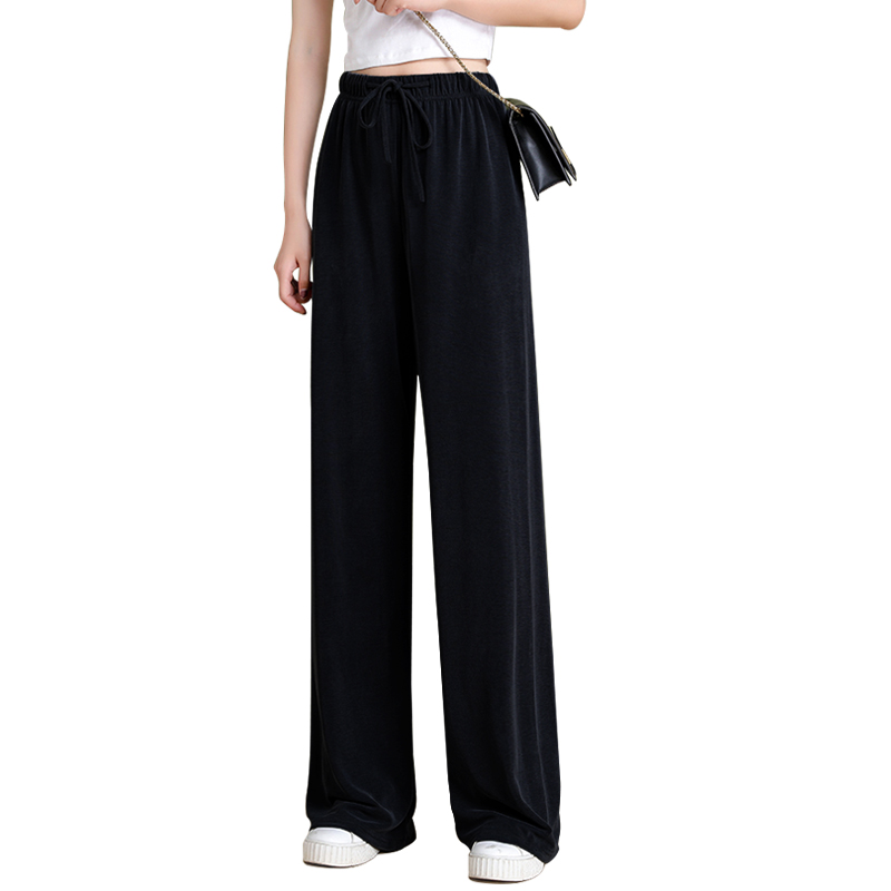 (当日发货)欧洲站高端冰丝件阔腿裤 StKaTia欧美站休闲裤