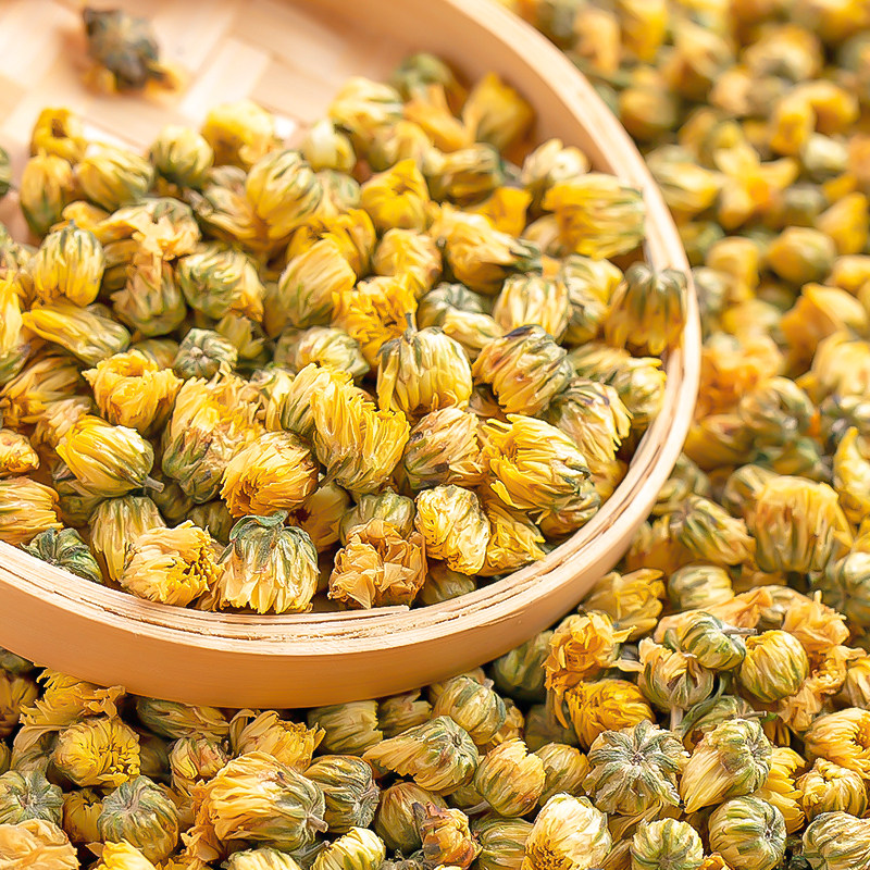 【花茶组合】玫瑰花茶125g+胎菊菊花茶100g 泡水喝的养颜新花草茶,淘宝优惠券,粉丝福利购,淘宝优惠卷