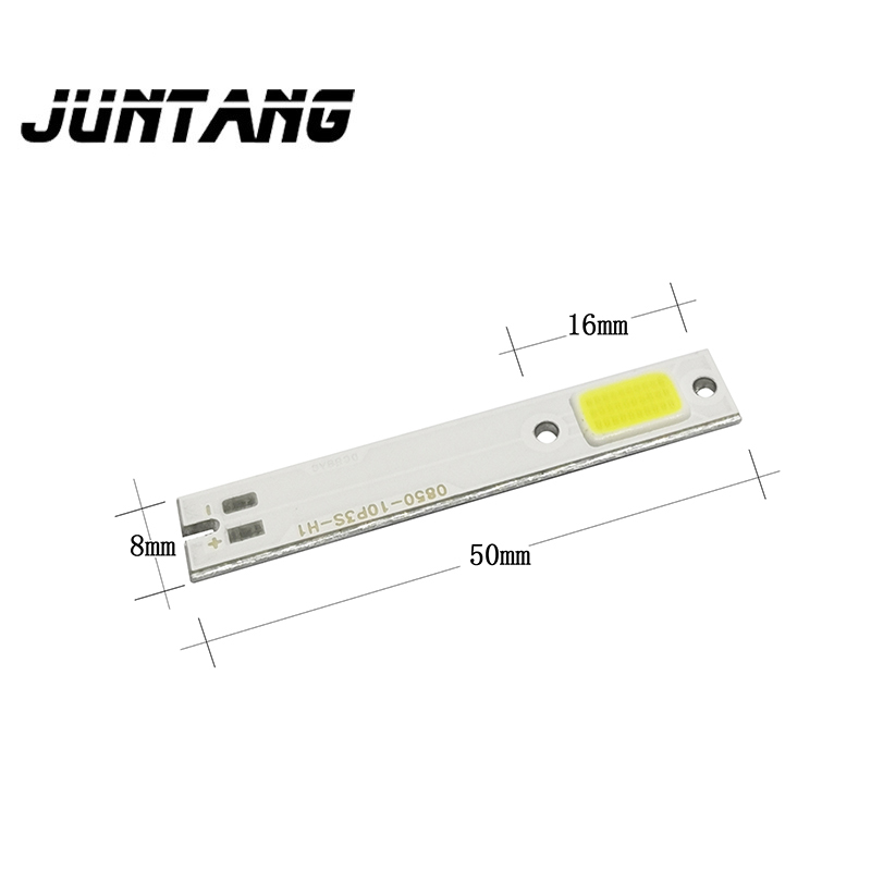 汽车大灯LED H1/4/7 COB集成光源白光6500K30-60芯片灯珠工厂直供 - 图0