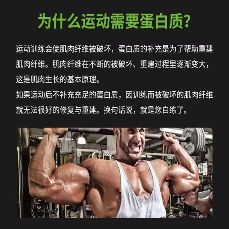 希尔玛WPI90分离乳清蛋白粉健身补剂增肌粉高蛋白质新西兰wpc80% - 图1