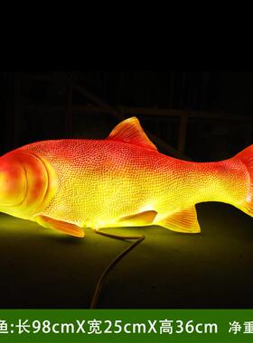 大海龟仿真海洋主题海豚摆件道具锦鲤鱼模型雕塑鲨鱼吊饰旗鱼大型