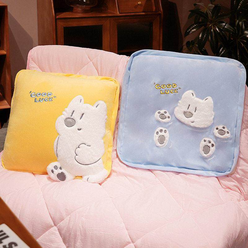 新款抱枕被子两用午睡毯子二合一车用空调被靠枕办公室午休便携式,淘宝优惠券,粉丝福利购,淘宝优惠卷