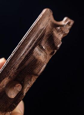 天然鸡翅木底座圆形实木托架花瓶玄关香炉供台佛台装饰摆件大小号