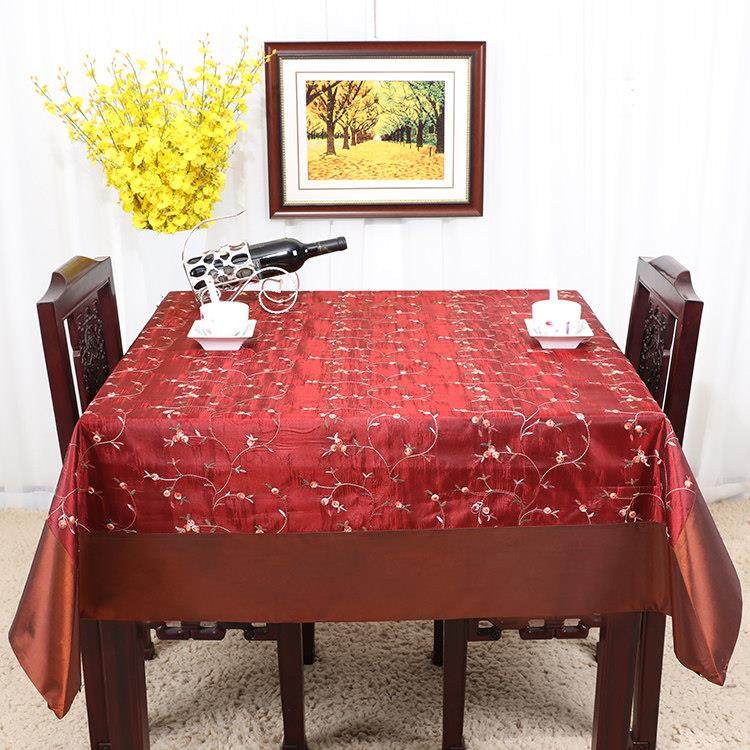 新中式简约欧式田园餐桌布时尚长方形茶几布电视柜盖布台布餐桌垫,淘宝优惠券,粉丝福利购,淘宝优惠卷
