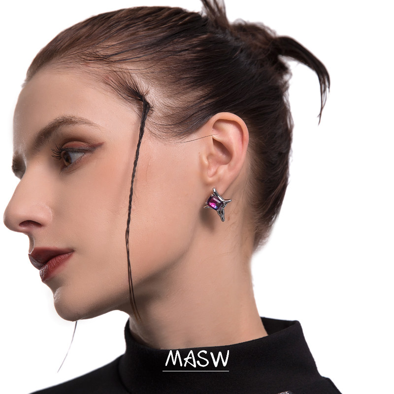 masw麻秀原创设计 麻秀耳钉