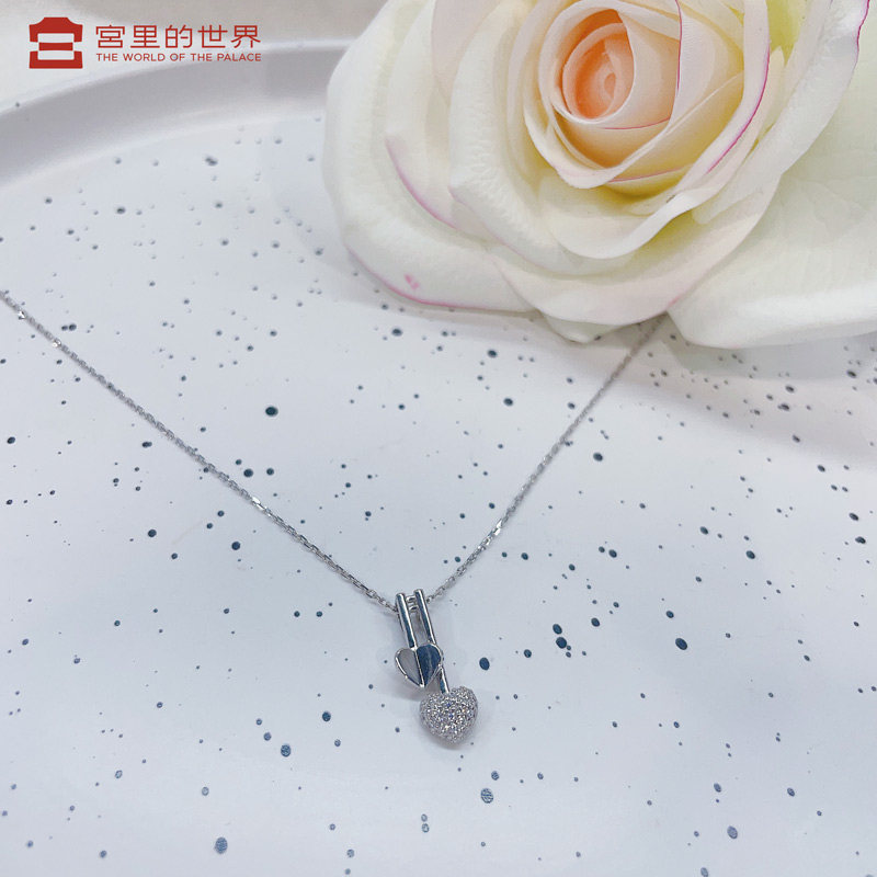 故宫龙年文创宫廷心语项链耳饰套装轻奢送女朋友三八妇女节礼物