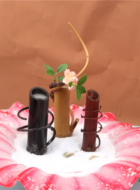 壹佳竹摆件日式餐厅创意