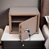 Household small invisible anti-theft elderly key safe mechanical lock office safe old-fashioned safe deposit box clip