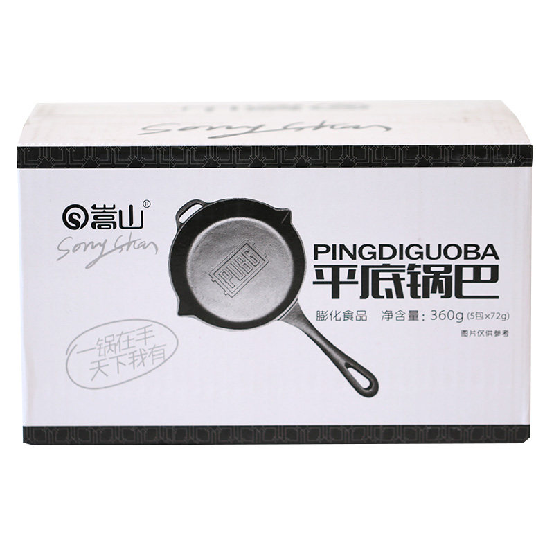 嵩山平底小包装崇山麻辣味一箱锅巴 猩小猩食品膨化食品