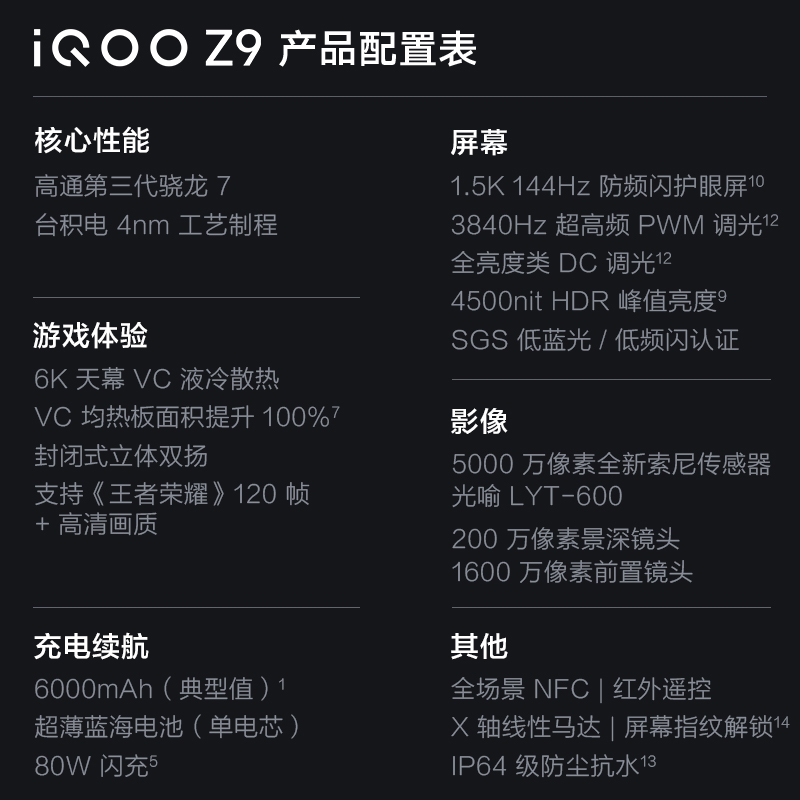 iQOO Z9手机iqooz9全新iqooz9x爱酷z8官方z8x旗舰iq店iq00 iqqo icoo iooq z7 z7x turbo ioop ipoo - 图1