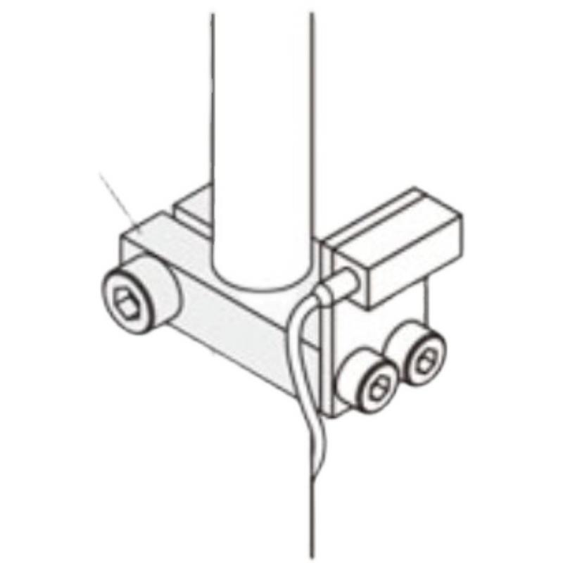 传感器用支柱固定夹带螺纹平行夹WQM/KQM/MQM8 10 12 15 16 20 25 - 图3