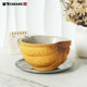 Yanxia New Pumpkin Catering Utensils Rice Bowl Yogurt Bowl Vegetable Underglaze Colored Matte Glaze Creative Ceramic Light Luxury Handmade