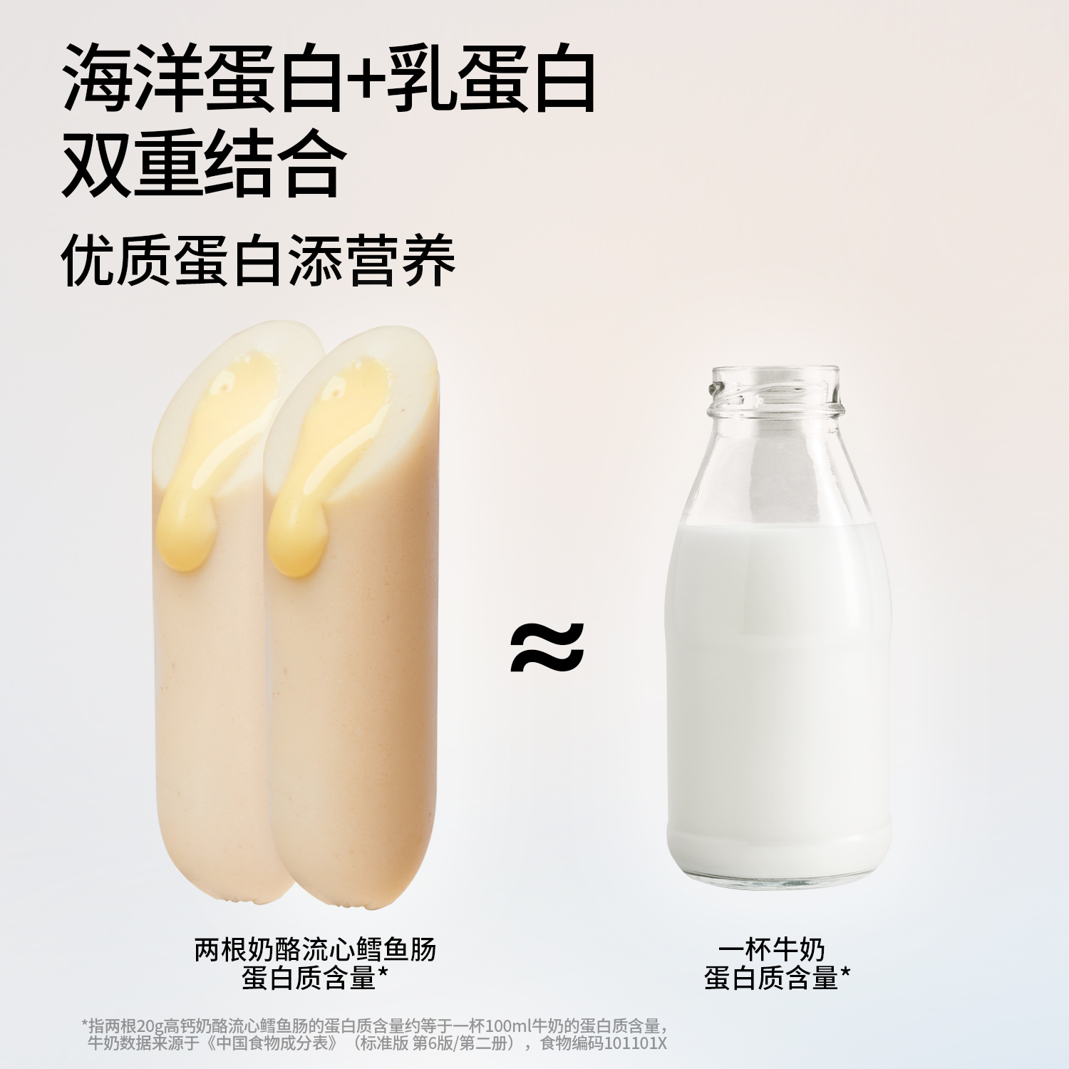 奶酪博士奶酪流心鳕鱼肠0添加白砂糖宝宝儿童零食dha赠婴幼儿食谱