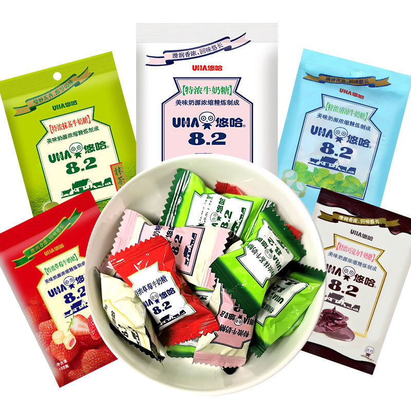 日本进口uha悠哈特浓休闲牛奶糖 鑫品汇食品糖果