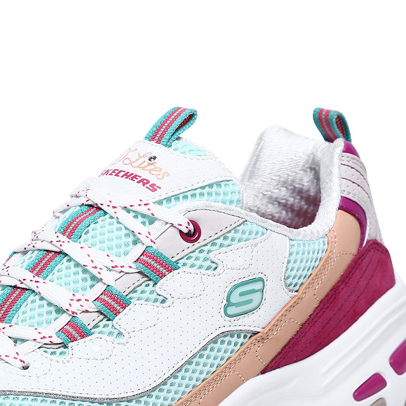 skechers旗舰店官方女新款熊猫鞋 skechers英特斯博板鞋/休闲鞋