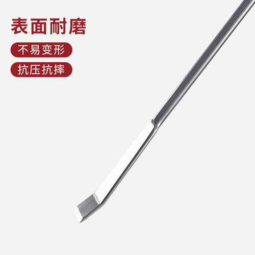 实验室不锈钢药勺药刮单双头药匙微量药勺刮刀U形一勺一铲取样勺 - 图2