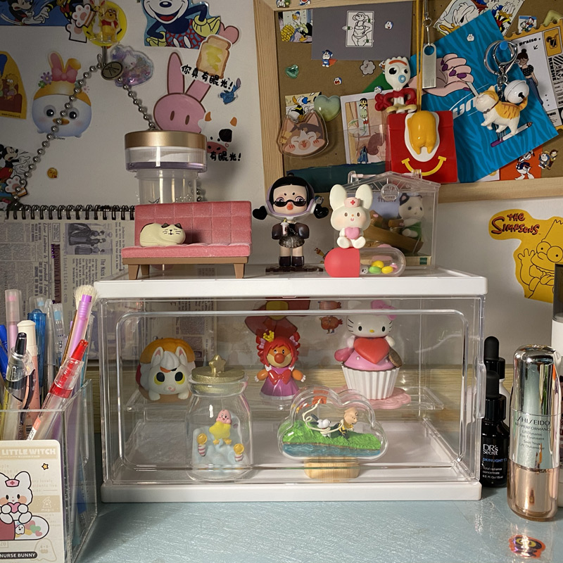 Blind box storage display rack figure dustproof box