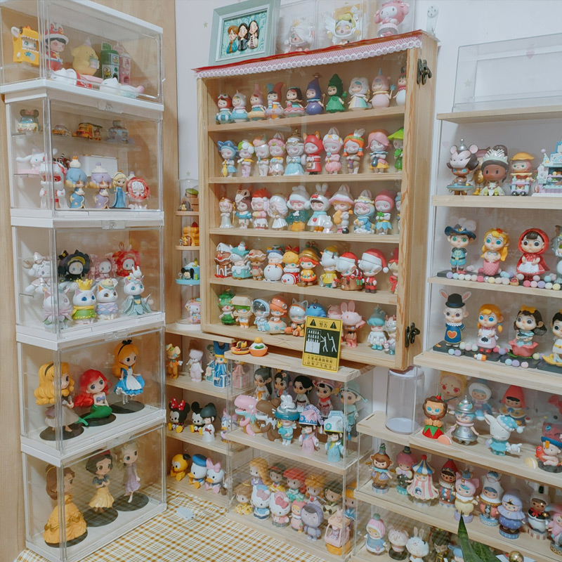 Blind box storage display rack figure dustproof box