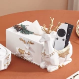 Пульт, универсальная коробка для хранения, бумажные салфетки для домашнего использования, легкий роскошный стиль