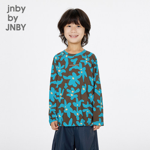 【运动系列】江南布衣童装防晒长袖T恤25春男女童jnbybyjnby - 图0