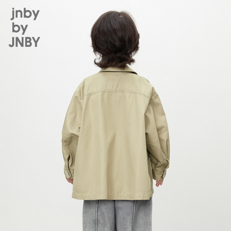 江南布衣童装多口袋风衣翻领外套纯棉休闲春男女童儿童jnbybyjnby,淘宝优惠券,粉丝福利购,淘宝优惠卷