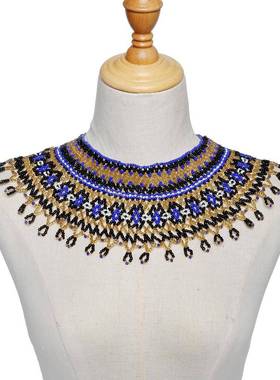 原创波西米亚肩链女项链非洲披肩african necklace women jewelry