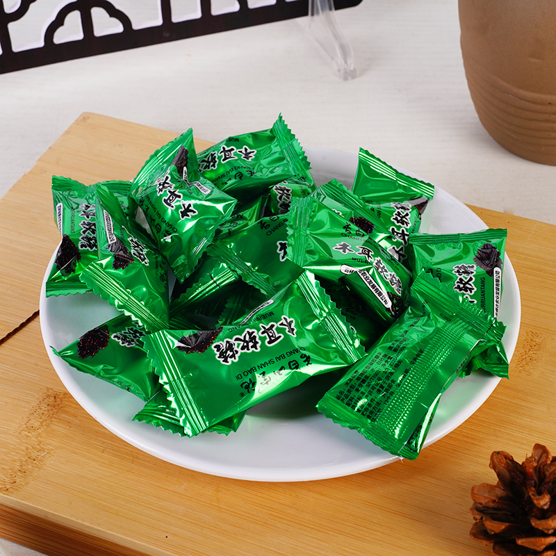 长白山人参蜂蜜糖果蒲公英软糖高档礼盒装东北特产大全吉林送礼品 - 图2