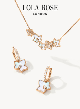 LolaRose罗拉玫瑰 Ivy 系列英国常青藤进口项链女生日礼物