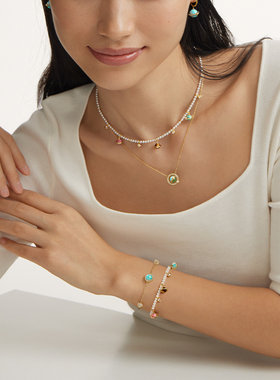 Lola Rose罗拉玫瑰 英国日心说转运珠项链女礼物