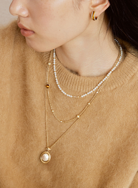 Lola Rose罗拉玫瑰   英国日心说系列进口叠戴项链女生日礼物