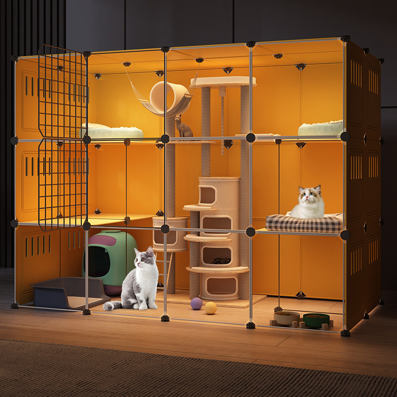 猫笼子超大自由空间家用室内非猫爬架一体猫屋舍大型猫空笼猫别墅,淘宝优惠券,粉丝福利购,淘宝优惠卷