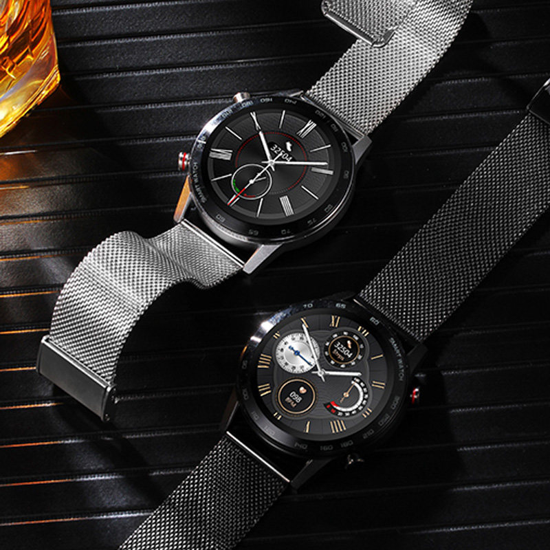 sioyi男蓝牙通话运动oppo华为手表 sioyi国产腕表