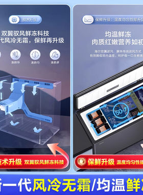 【送货到家】海尔风冷无霜电冰柜