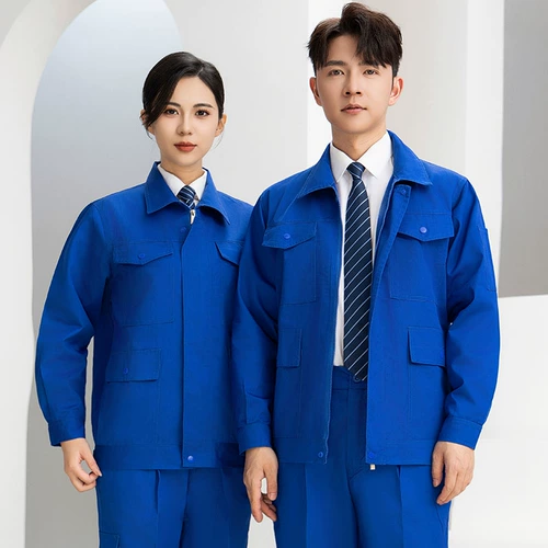 Комбинезон, износостойкий синий осенний лонгслив, делается под заказ