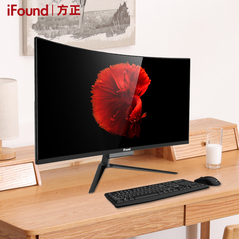 ifound /方正曲面一体机酷睿主机 ifound华品一体机