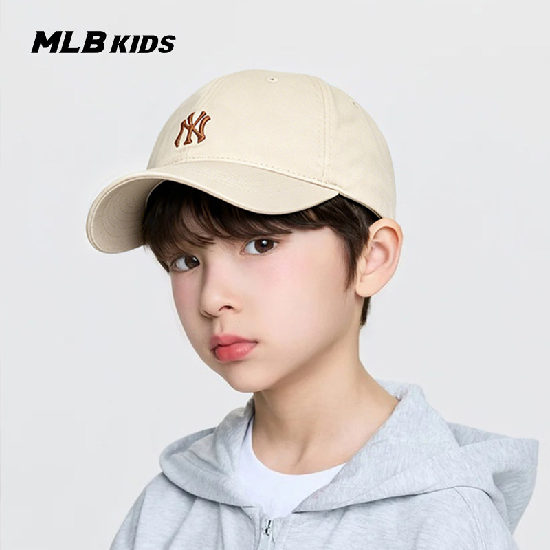 MLB儿童官方男女童帽子遮阳运动休闲帽鸭舌帽棒球帽潮春夏CP77
