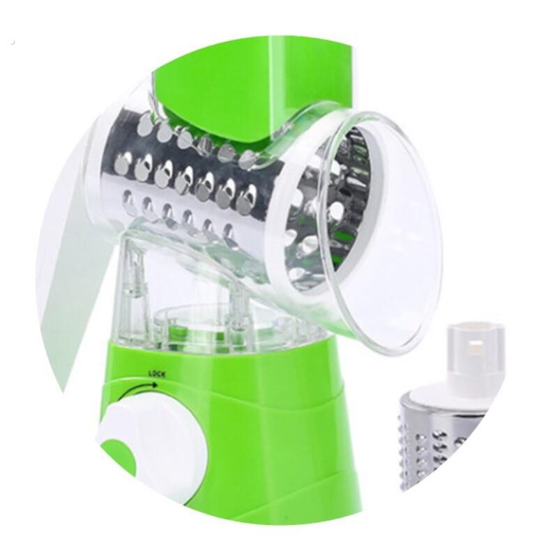 Household kitchen shredder grater vegetable cutting machine hand-cranked vegetable cutting machine multi-function hand rock tube soil