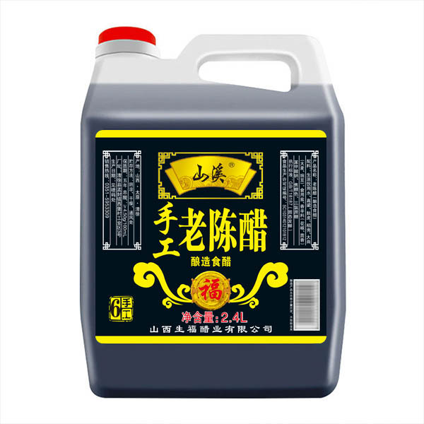 山西特产陈醋手工清徐老陈醋桶装6年特产粮食醋4.8斤凉拌饺子醋