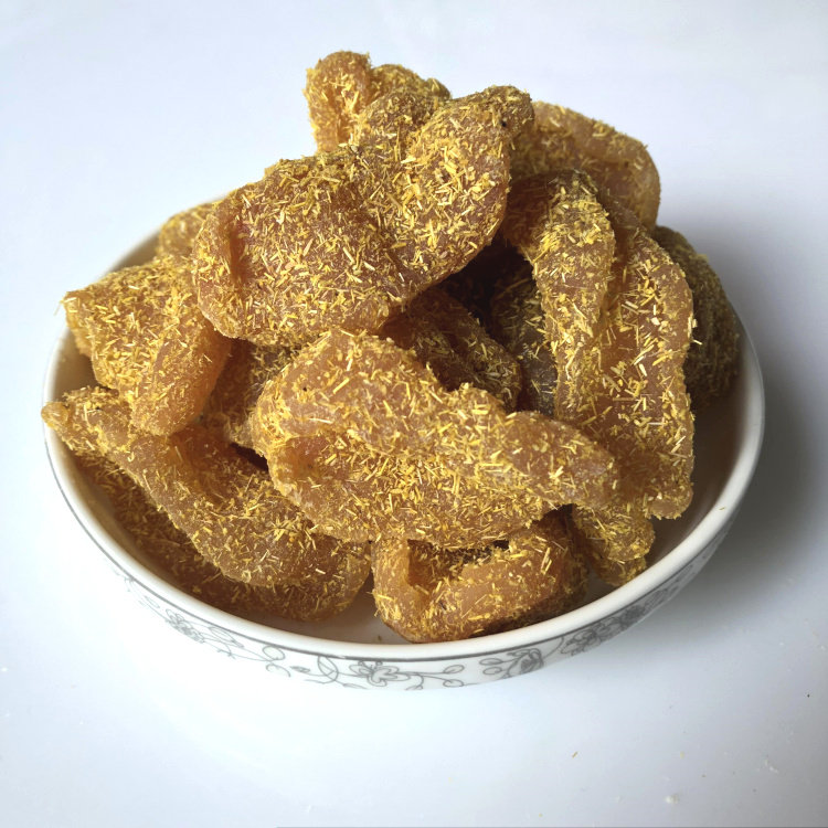 桃肉干2500g桃子片干水果干甘草 众福八运食品桃干