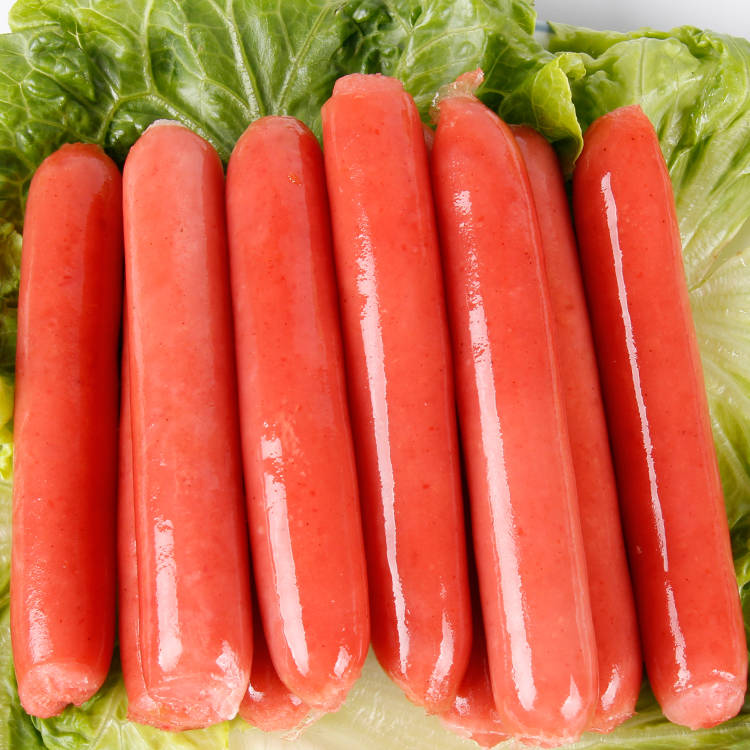 欣赏旗舰店热狗肠台湾风味纯肉肠冷冻食品台式早餐烧烤台湾火腿肠脆皮烤肠0