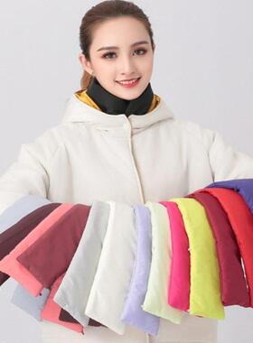 羽绒服领子保护套全包防脏神器棉服假领子棉袄领子防脏保暖可拆卸
