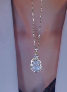 新中式福禄葫芦项链女