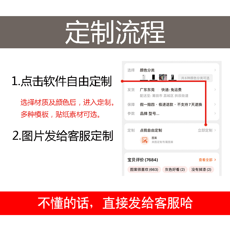 任意机型气囊防摔手机壳定制适用苹果14小米13华为p50荣耀80se红米k60e照片opporeno9pro来图订制vivox90情侣 - 图2