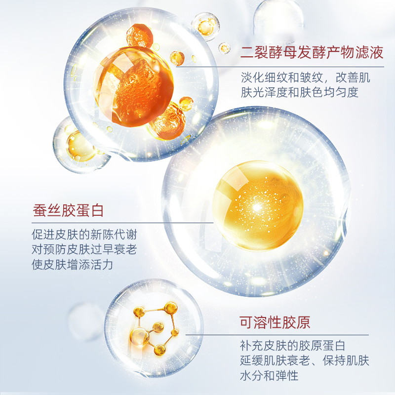 英国SYUMON蛋白酵母抗皱水乳套装提亮紧致收缩毛孔舒缓爽肤水