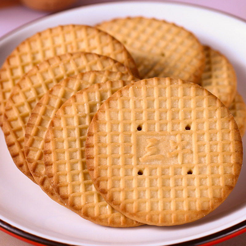 上海三牛英国风味饼干酥性奶香早餐食品咸味办公室下午茶休闲零食 - 图0