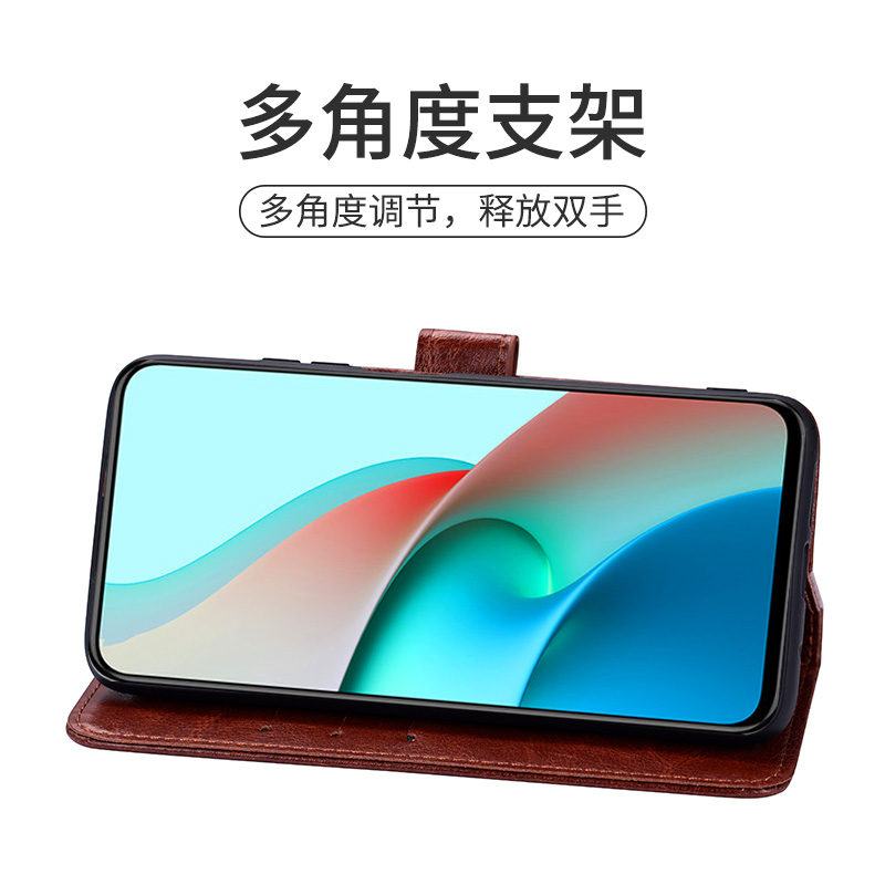 适用oppoa55s手机壳A32翻盖式皮套a53保护套0pp0钱包带盖全包防摔5g外壳oppa55s插卡皮夹A55S磁扣步步高新品 - 图2