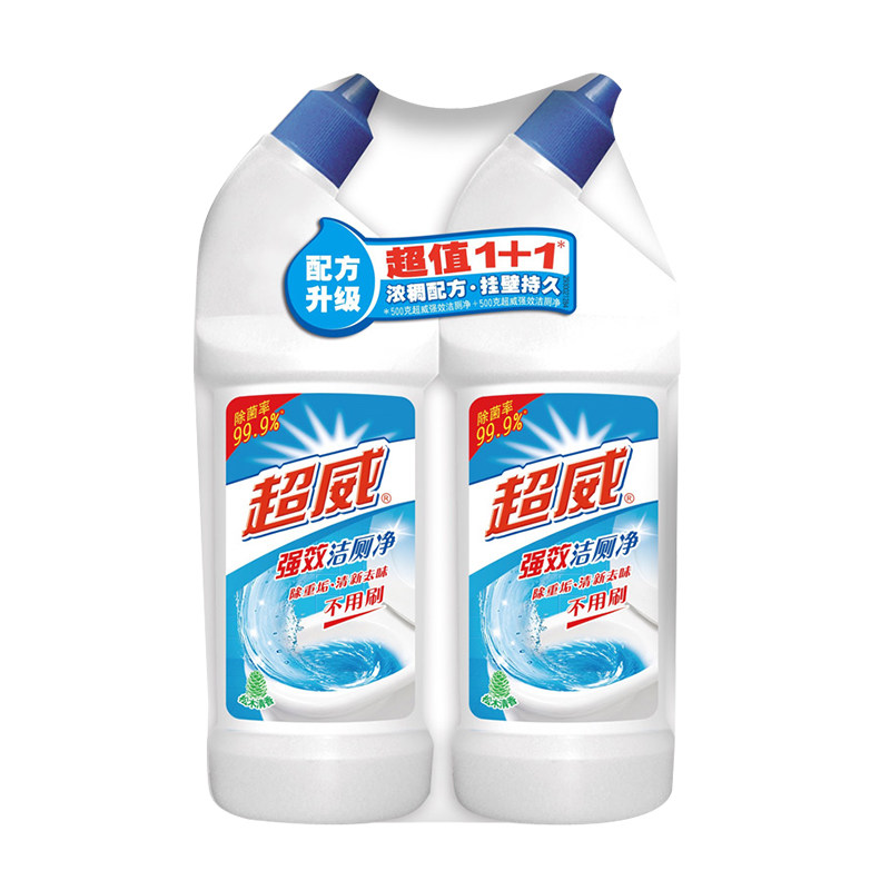 超威洁厕净灵马桶除菌清洁剂厕所液 超威首购马桶清洁剂/洁厕剂